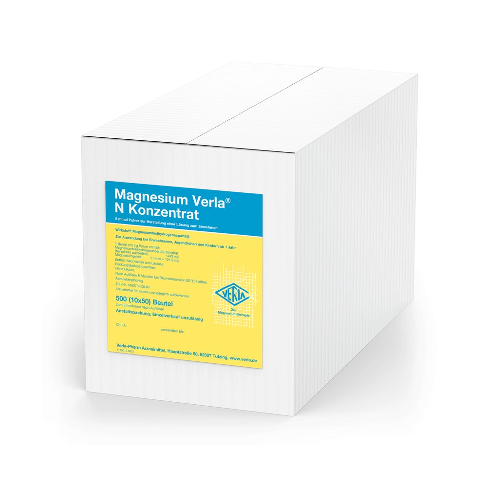 Magnesium Verla N Konzentrat 500 St
