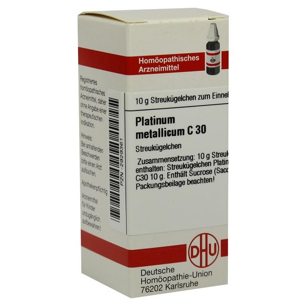 Platinum Metallicum C 30 Globuli 10 g