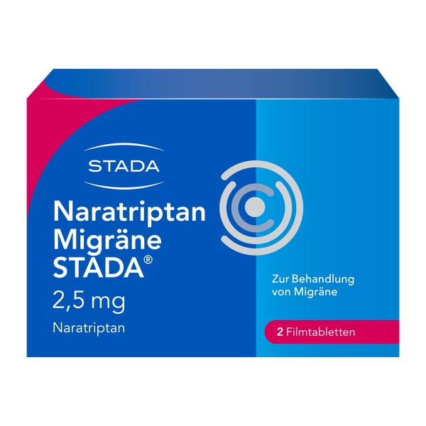 Naratriptan Migräne STADA 2.5mg Filmtabletten 2 St