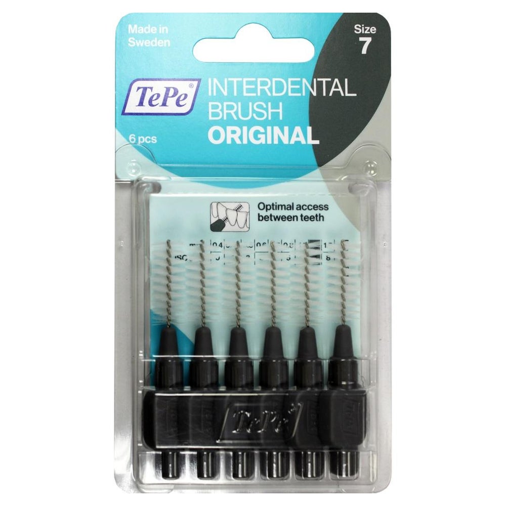 TEPE Interdentalbürste 1,3mm grau 6 St