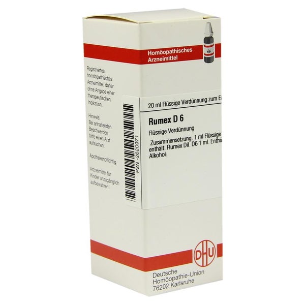 Rumex D 6 Dilution 20 ml