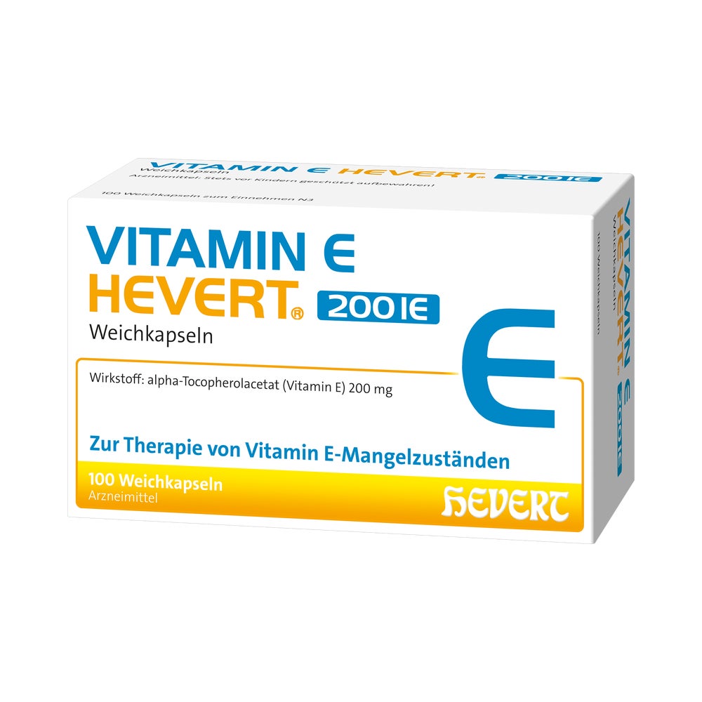 Vitamin E Hevert 200 IE 100 St