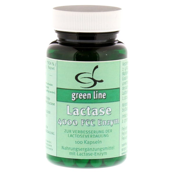 Lactase 4.000 FCC Enzym Kapseln 100 St