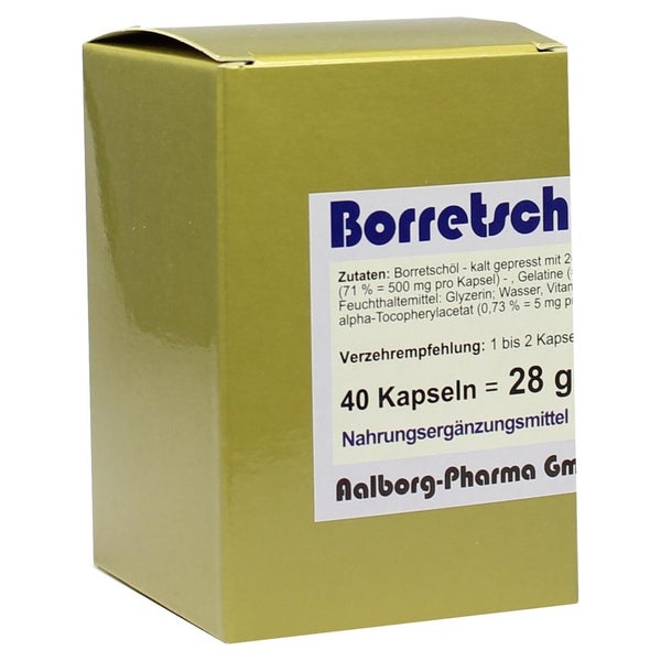 Borretsch Bioxera 500 Kapseln 40 St
