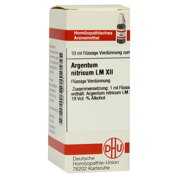 Argentum Nitricum LM XII Dilution 10 ml
