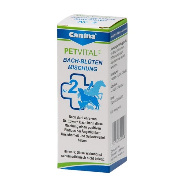 Canina Petvital Bachblüten Nr. 2 - Angst 10 g