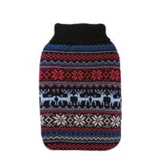 Öko-Wärmflasche 2,0 l mit Strickbezug Norweger 1 St