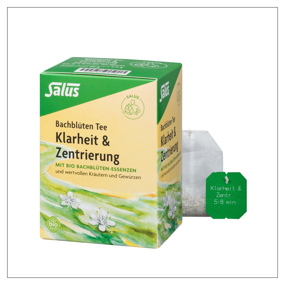 Salus Bachblüten Tee „Klarheit & Zentrierung“ 15 St