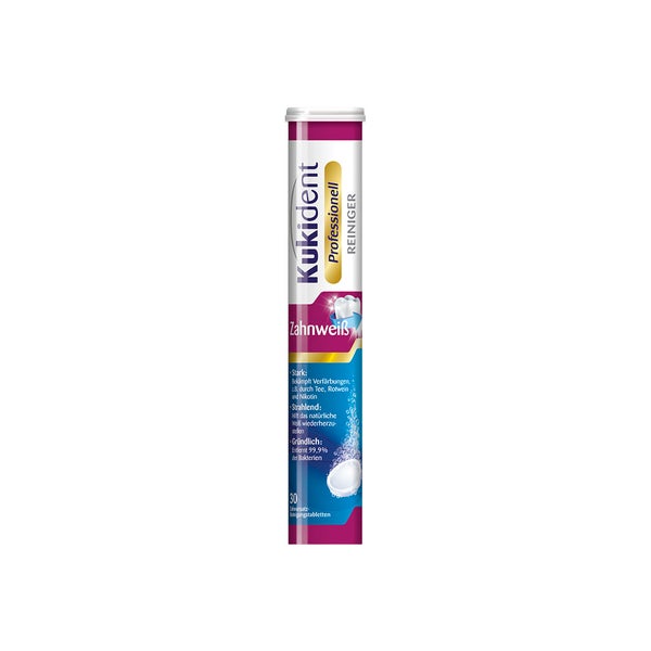 Kukident Professionell Zahnweiß Gebissreiniger Tabs 30 St