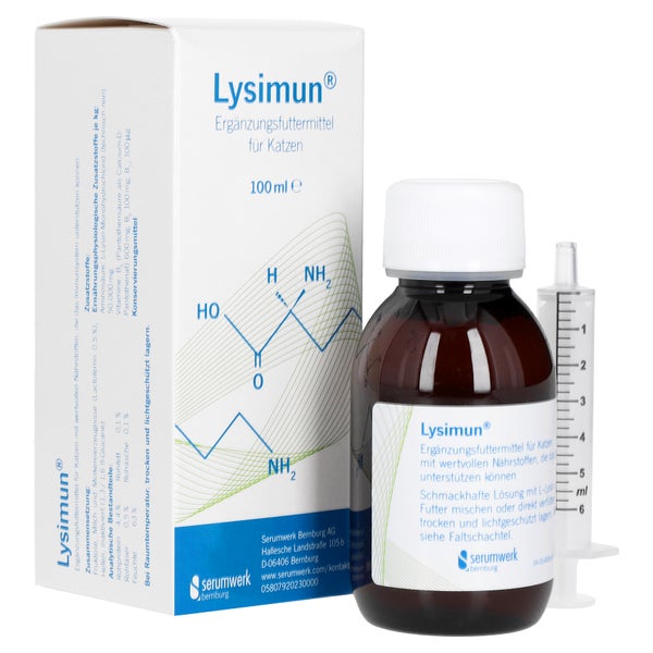 Lysimun Ergänzungsfutterm.lsg.f.katzen 100 ml
