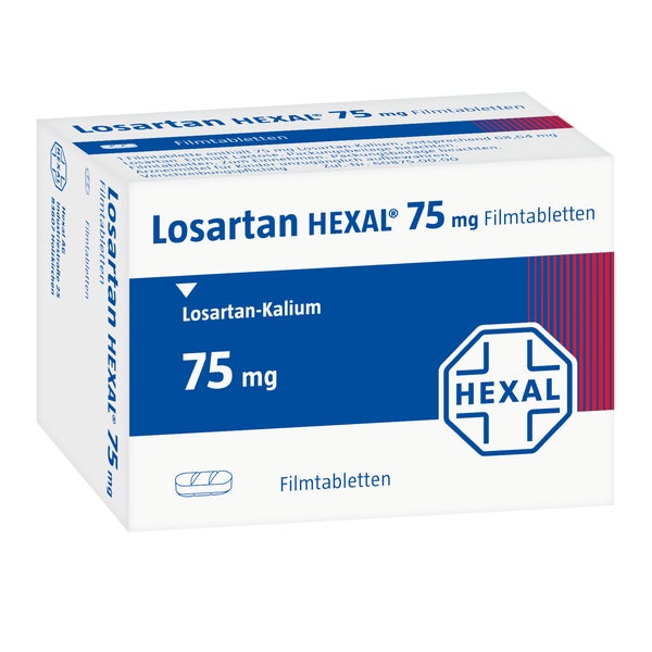 Losartan Hexal 75 mg Filmtabletten 98 St