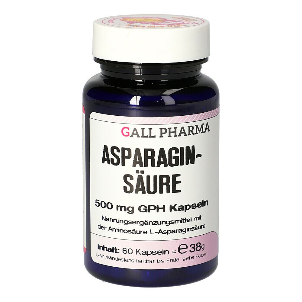 Asparaginsäure 500 mg GPH Kapseln 60 St