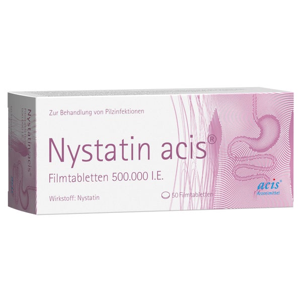 NYSTATIN acis Filmtabletten 50 St