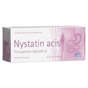 Produktabbildung: NYSTATIN acis Filmtabletten 50 St