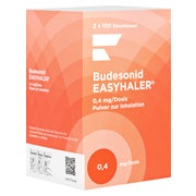 BUDESONID Easyhaler 0,4 mg/Dosis 2x100 ED P.z.Inh. 2 St