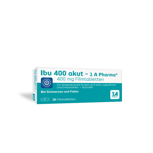 Ibu 400 akut - 1 A Pharma 20 St
