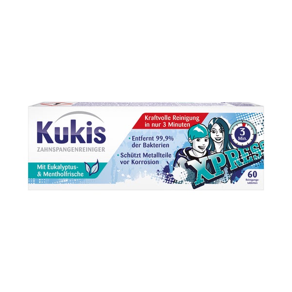 KUKIS Zahnspangenreiniger Tabs 2X30 St