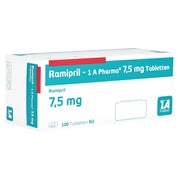 Ramipril-1a Pharma 7,5 mg Tabletten 100 St