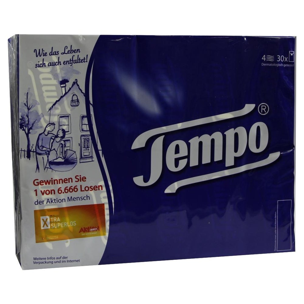 Tempo mouchoirs Classic 30 x 10 pce