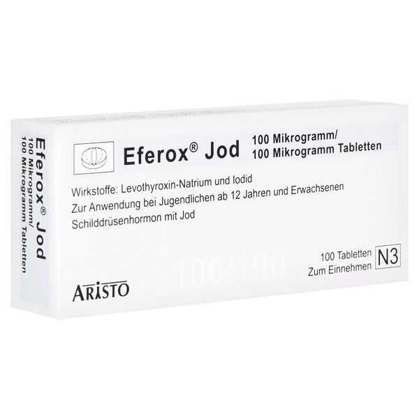 Eferox Jod 100 µg/100 µg Tabletten 100 St