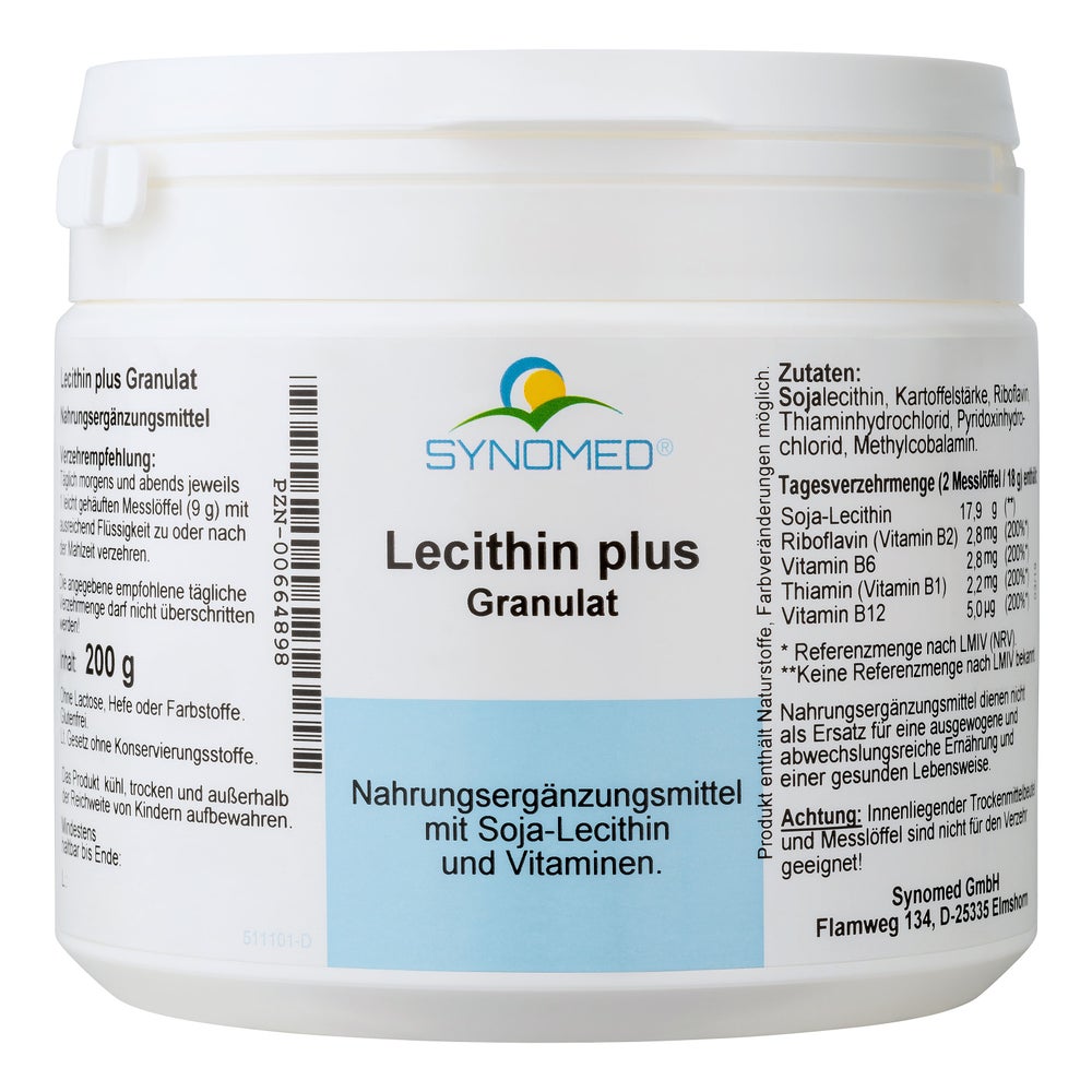 Lecithin PLUS Synomed Granulat 200 g