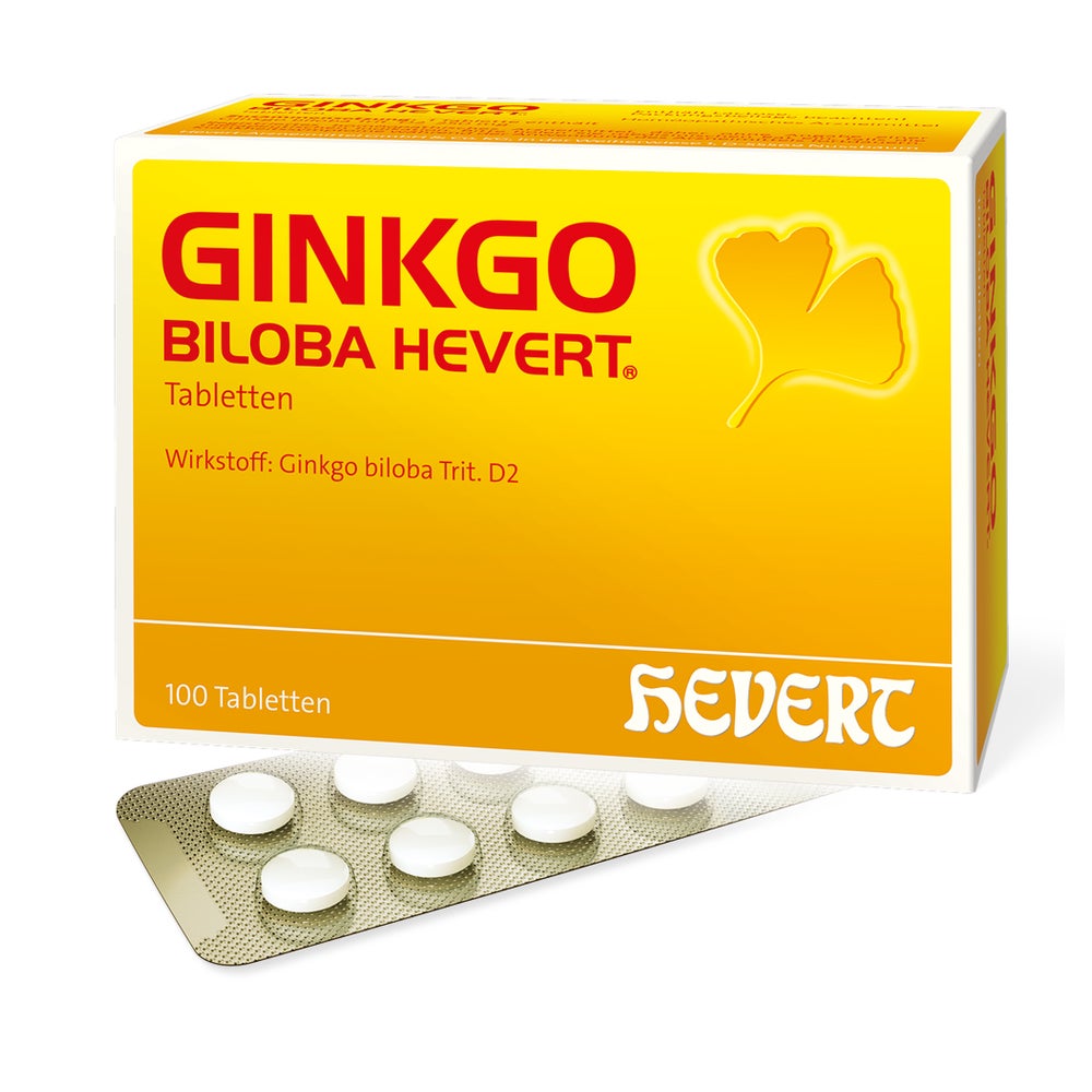 Ginkgo Biloba Hevert Tabletten 100 St