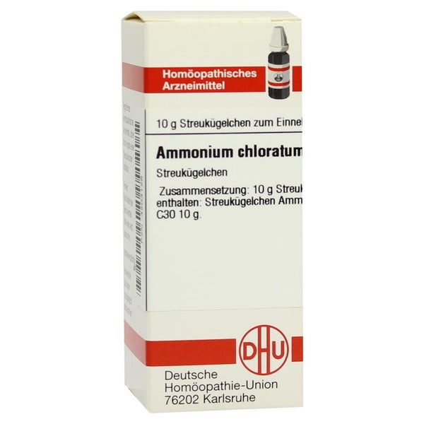 Ammonium Chloratum C 30 Globuli 10 g