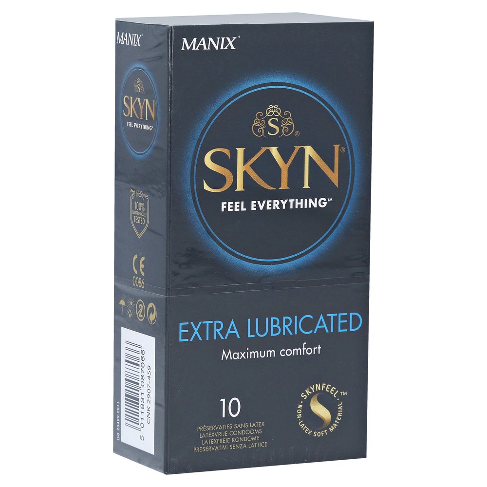 Extra Lubricated Kondome 10 Stück – latexfrei & feucht (10 Kondome) 10 St