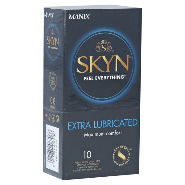 Extra Lubricated Kondome 10 Stück – latexfrei & feucht (10 Kondome) 10 St