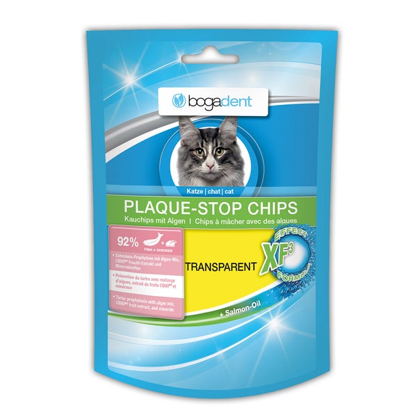 Bogadent Plaque-stop Chips Fish f.Katzen 50 g