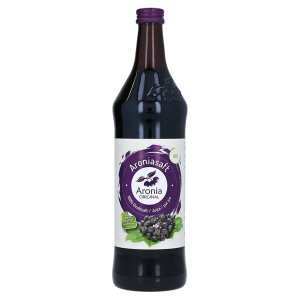 BIO Aroniabeerensaft 100% Direktsaft 0,7 l