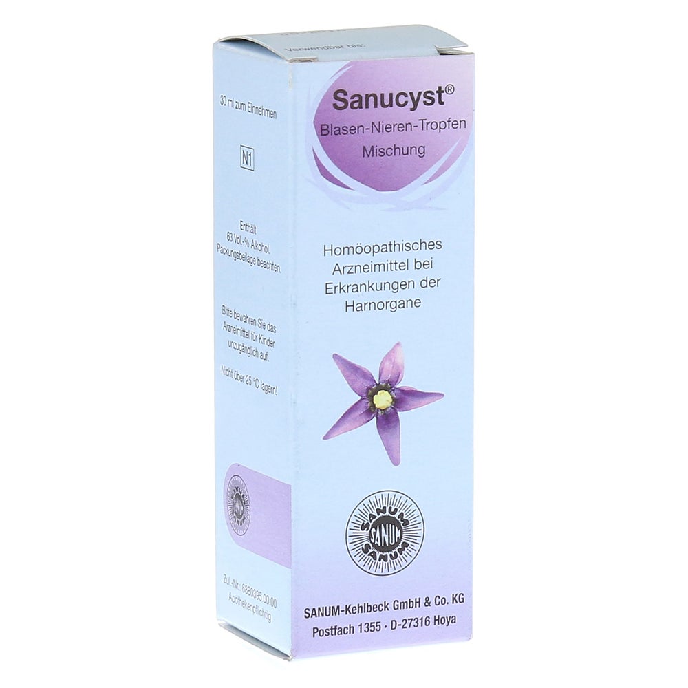 Sanucyst Blasen-nieren-tropfen 30 ml