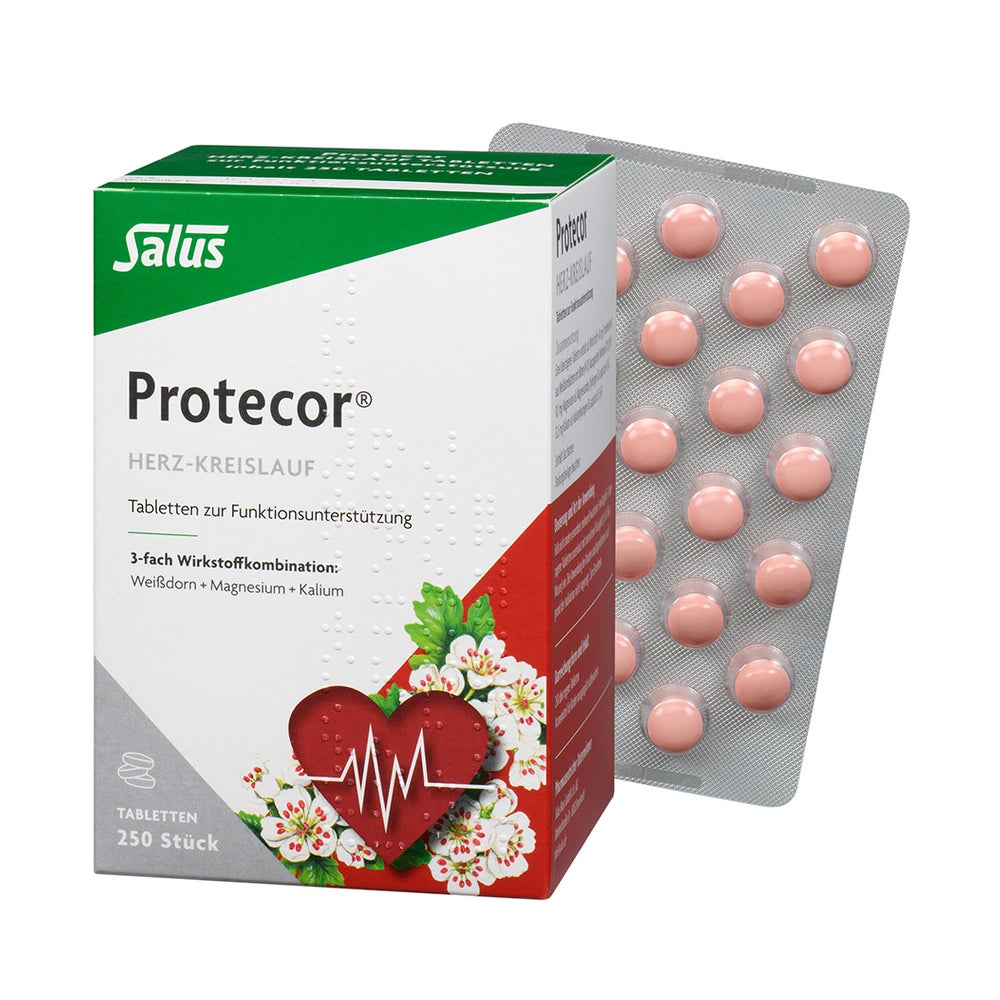 Protecor Herz-Kreislauf Tabletten zur Funktionsunterstützung 250 St