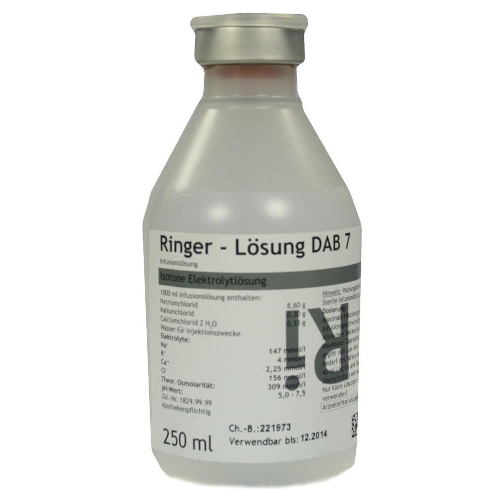 Ringer Lösung DAB 7 Plastik 250 ml
