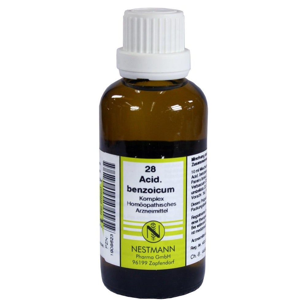 Acidum Benzoicum Komplex Nr.28 Dilution 50 ml