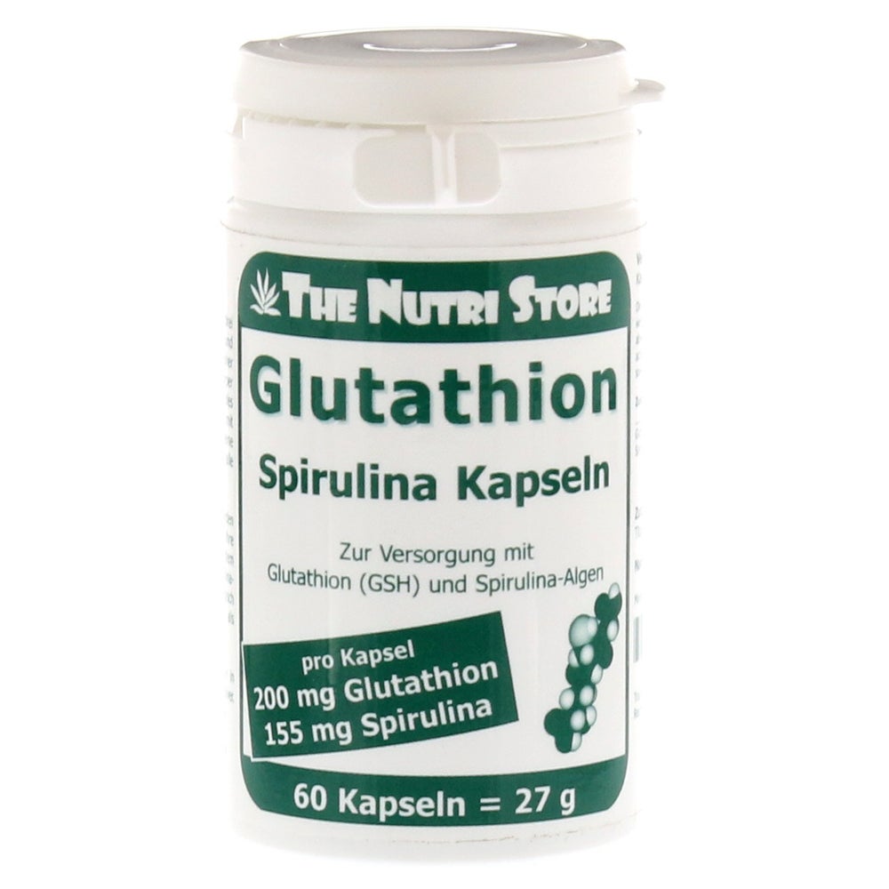 Glutathion 200 Mg+spirulina Kapseln 60 St