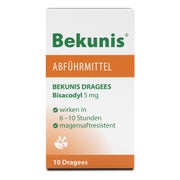 Produktabbildung: Bekunis Abführ Dragees Bisacodyl 5 mg 10 St
