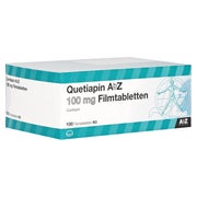 Quetiapin AbZ 100 mg Filmtabletten 100 St