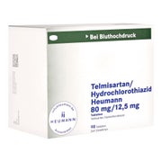 TELMISARTAN/Hydrochlorothiazid Heu.80mg/12,5mg 98 St
