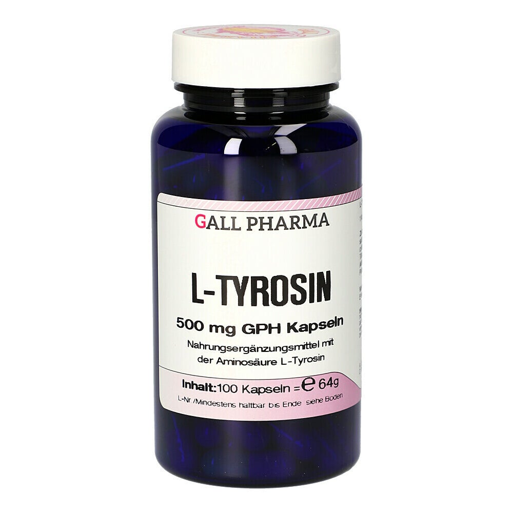 L-tyrosin 500 mg Kapseln 100 St
