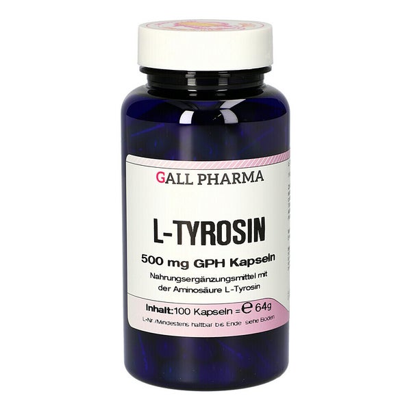 L-tyrosin 500 mg Kapseln 100 St
