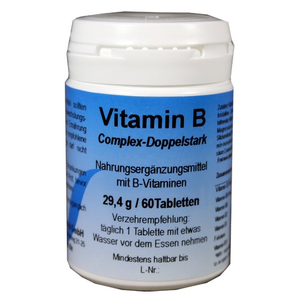 Vitamin B Complex-doppelstark Tabletten 60 St