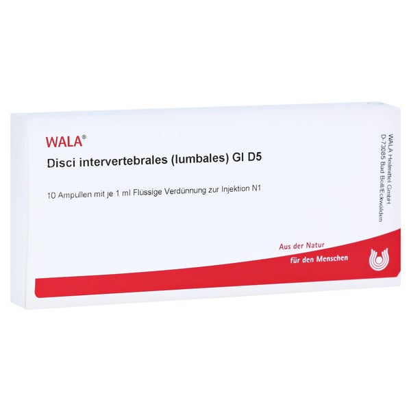Disci Intervertebrales Lumbales GL D 5 A 10X1 ml