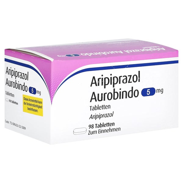 Aripiprazol Aurobindo 5 mg Tabletten 98 St