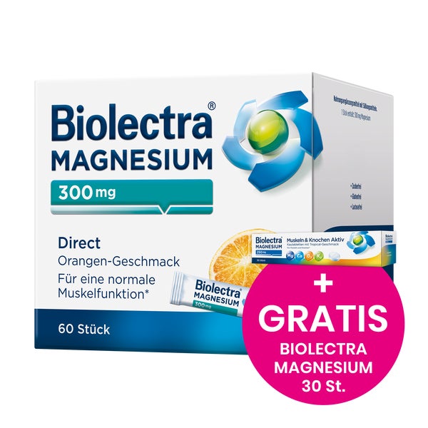 Biolectra Magnesium 300 mg Direct Orange 60 St