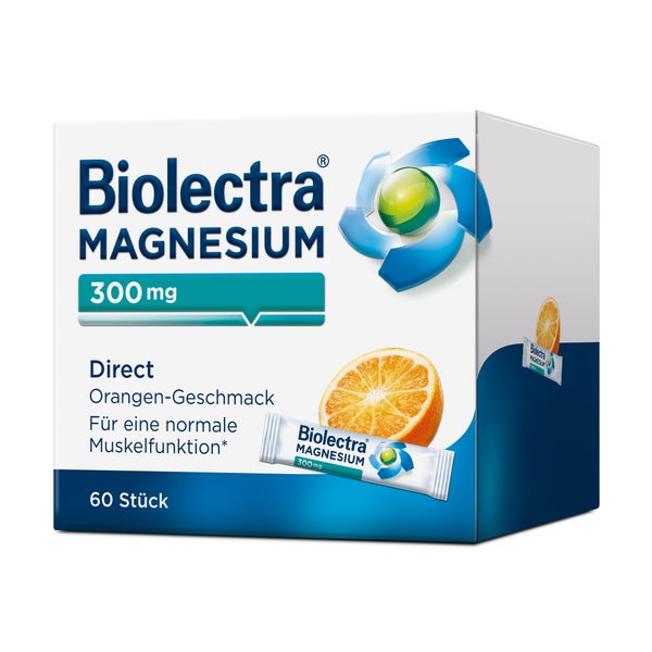 Biolectra Magnesium 300 mg Direct Orange 60 St