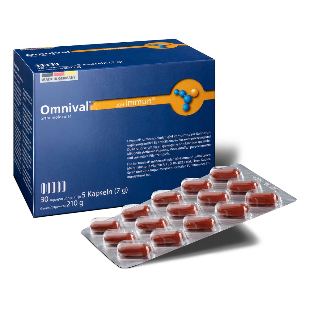 Omnival orthomolekular 2OH immun Kapseln 150 St