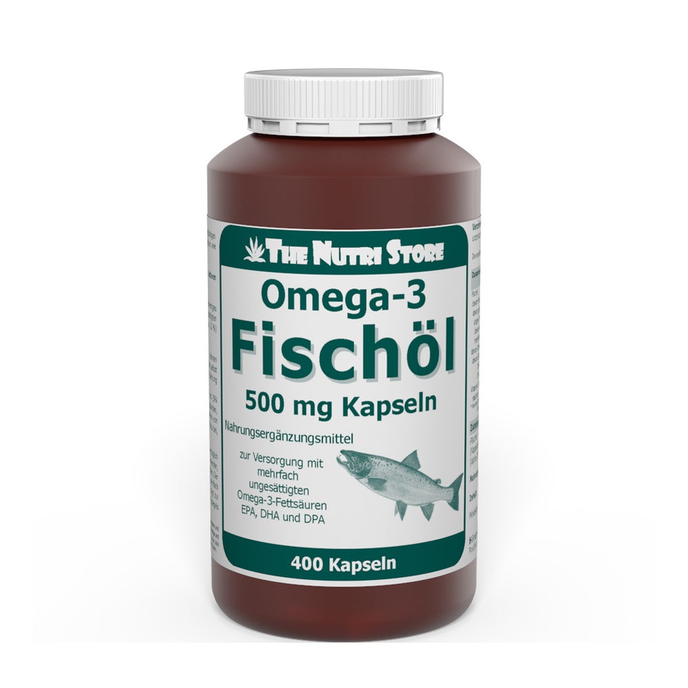 Omega-3 Fischöl Kapseln 500 mg 400 St
