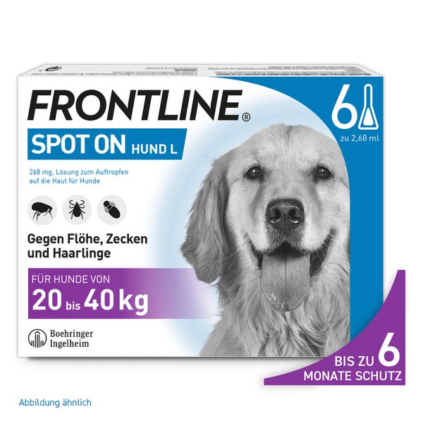 FRONTLINE SPOT-ON - Hund L 20-40 kg 6 St