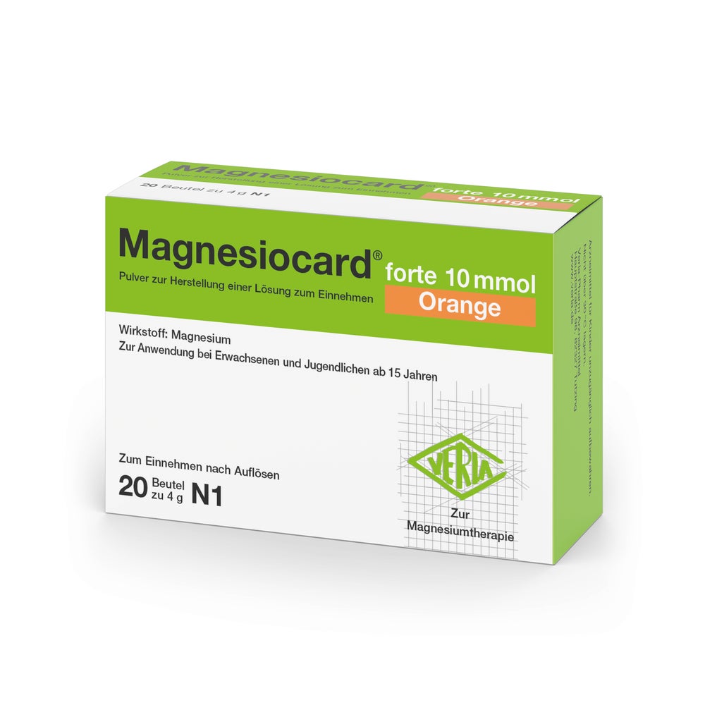 Magnesiocard forte 10 mmol Orange 20 St